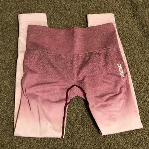Gymshark ombré seamless leggings